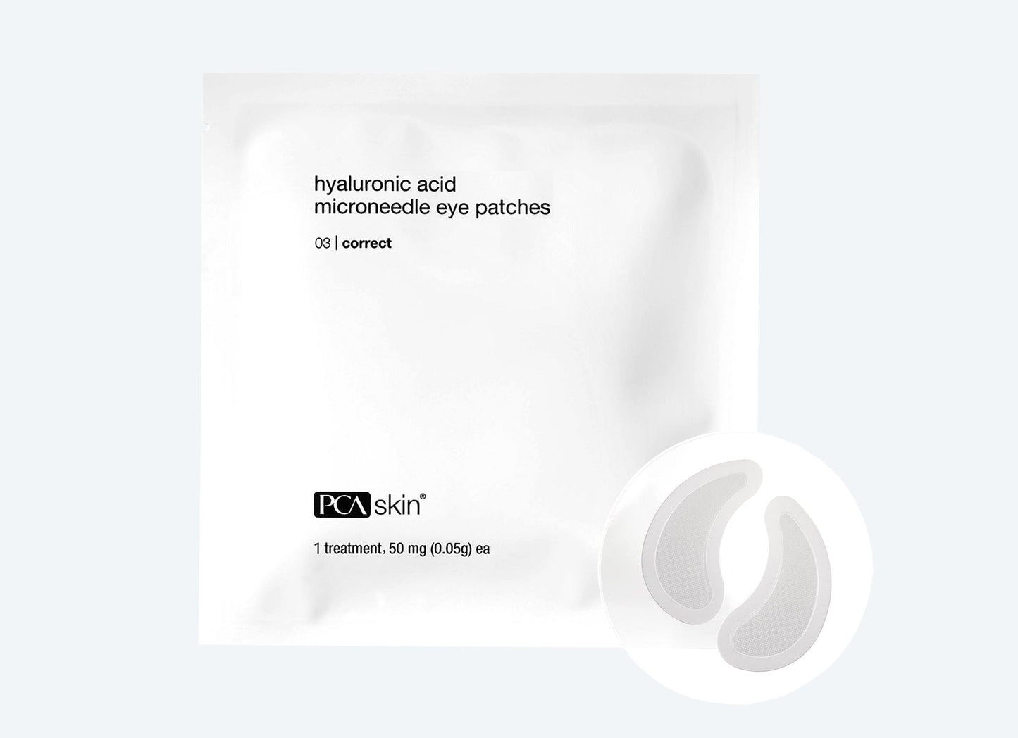 Hyaluronic Acid Microneedle Eye Patches